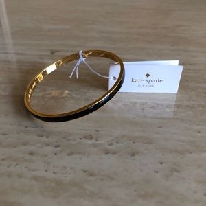 Kate Spade | Black Idiom Bangle